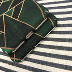 Phone Case Geometric Print Shock-Resistant Scratch-Resistant