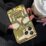 Phone Case Geometric Skull Design Scratch & Drop Protection