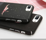 Phone Case Hard Shell Plane & Moon Designs Model-Specific Fit