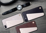 Phone Case Hybrid Leather Impact-Resistant Dirt-Resistant