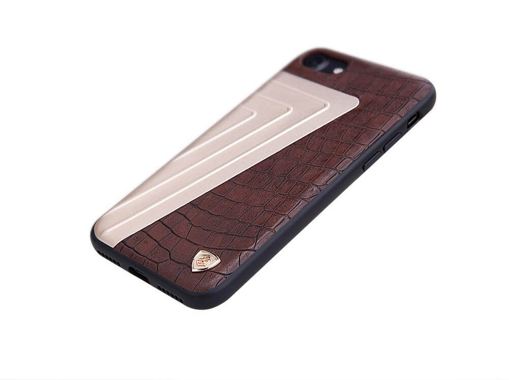 Phone Case Hybrid Leather Impact-Resistant Dirt-Resistant