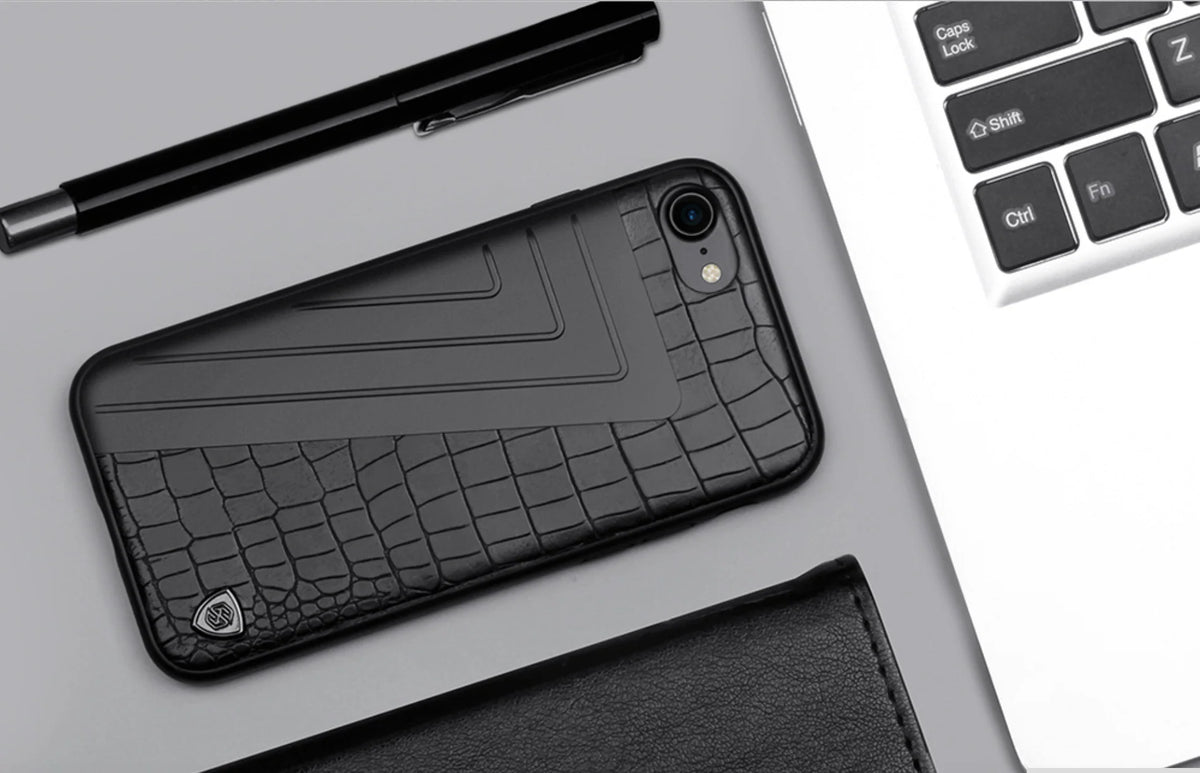 Phone Case Hybrid Leather Impact-Resistant Dirt-Resistant