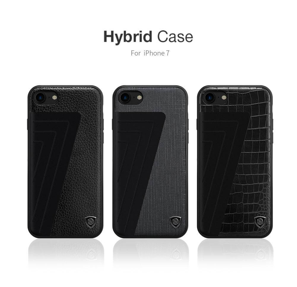 Phone Case Hybrid Leather Impact-Resistant Dirt-Resistant