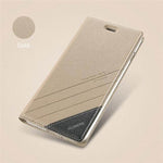 Phone Case Leather Flip Wallet Card Slot Kickstand
