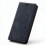 Phone Case Leather Magnetic Card Slots Foldable Stand
