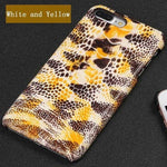 Phone Case Leather Ostrich-Pattern Design Multiple Color Options