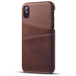 Phone Case Leather iPhone X Compatible Five Color Options