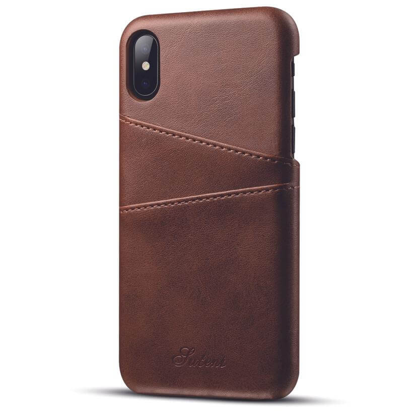 Phone Case Leather iPhone X Compatible Five Color Options