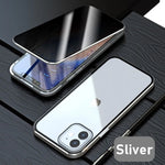 Phone Case Magnetic 9H Tempered Glass Full-Body Protection
