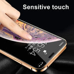 Phone Case Magnetic 9H Tempered Glass Full-Body Protection