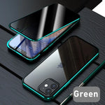 Phone Case Magnetic 9H Tempered Glass Full-Body Protection