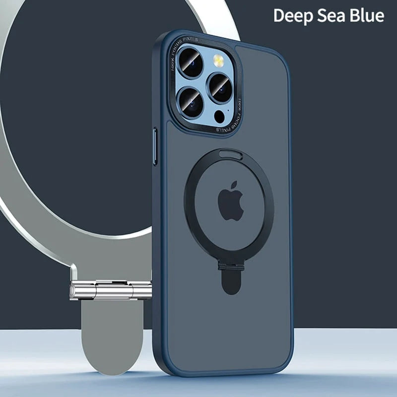 Phone Case Magnetic Ring Holder Full-Coverage Drop Protection