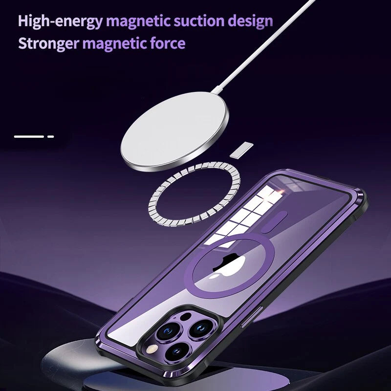 Phone Case Magnetic Wireless Charging Slim Full-Coverage Design