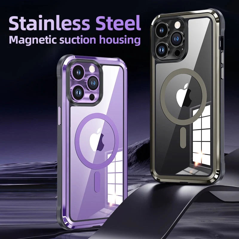 Phone Case Magnetic Wireless Charging Slim Full-Coverage Design