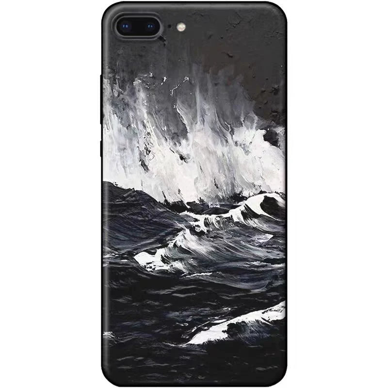 Phone Case Matte Landscape Design Lightweight เครดิตฟรี