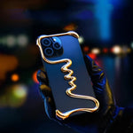 Phone Case Metal Bumper Frameless Drop Protection