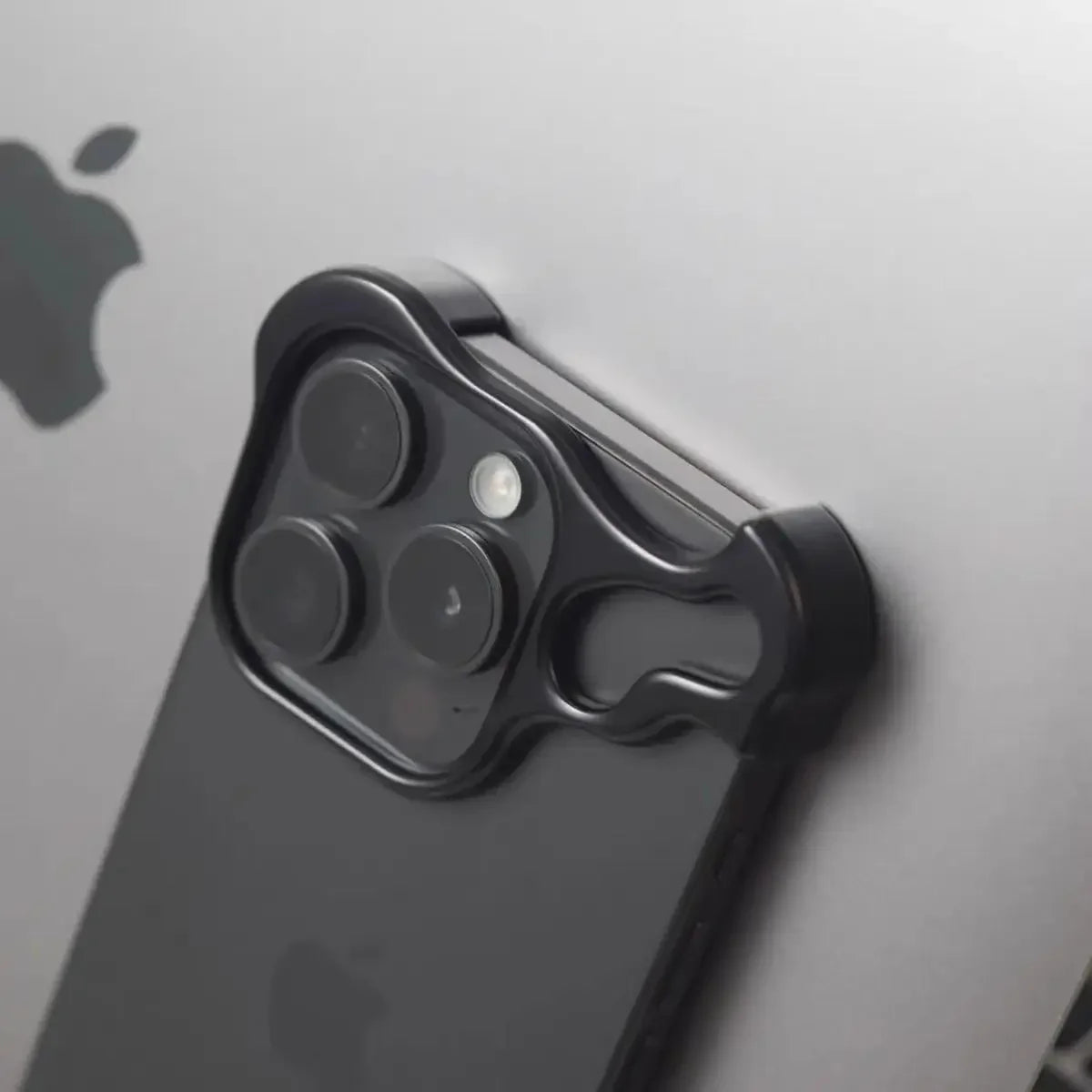 Phone Case Metal Bumper Non-Slip Grip Drop Protection