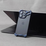 Phone Case Metal Bumper Non-Slip Grip Drop Protection