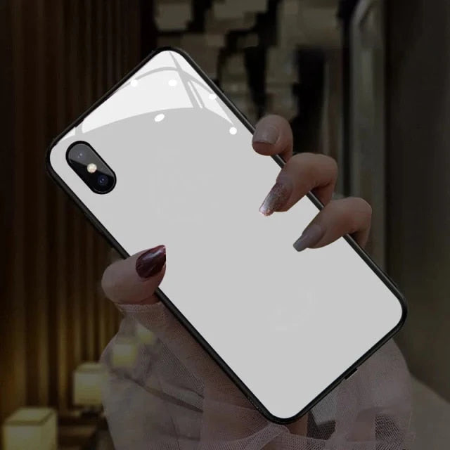 Phone Case Music-Responsive LED Lights Wireless Charging