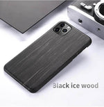 Phone Case Natural Wood Slim Durable Protection
