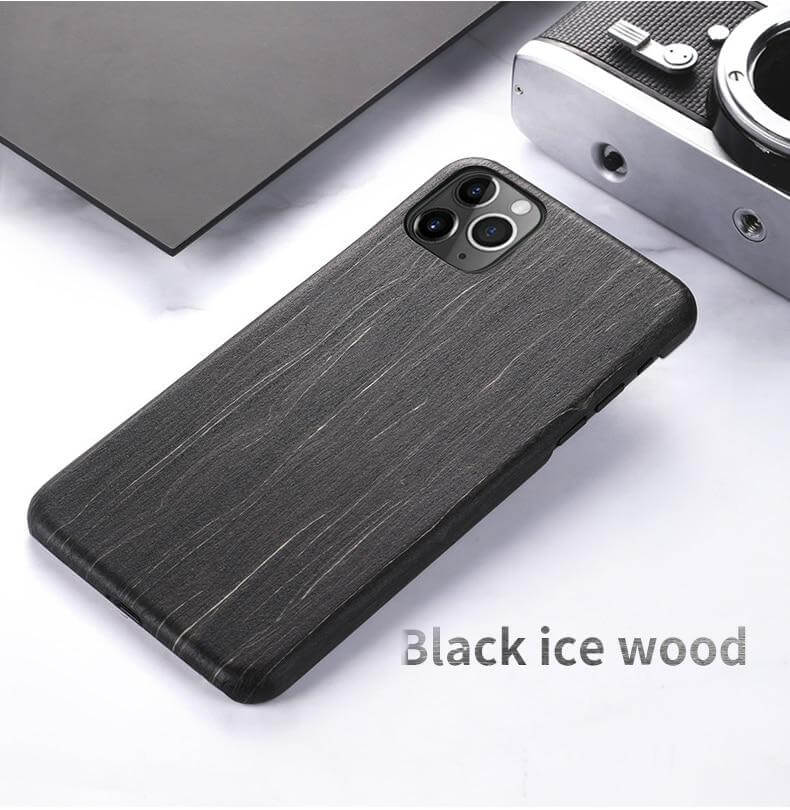 Phone Case Natural Wood Slim Durable Protection