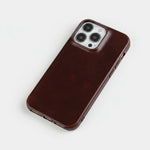 Phone Case Oil-Wax Leather MagSafe Compatible