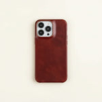 Phone Case Oil-Wax Leather MagSafe Compatible