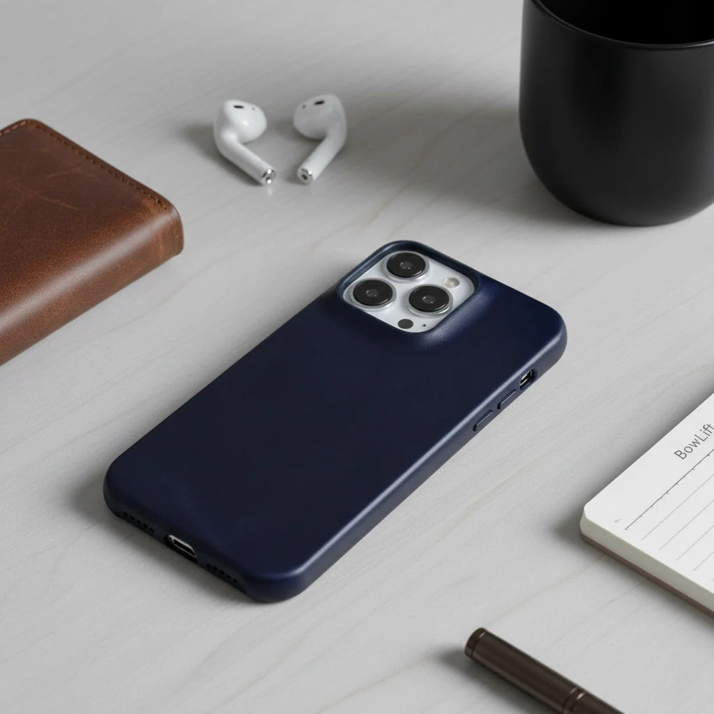 Phone Case Oil-Wax Leather MagSafe Compatible