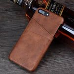 Phone Case PU Leather Card Pocket Impact-Resistant