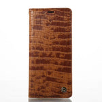 Phone Case PU Leather Flip Cover with Card Pocket & Kickstand