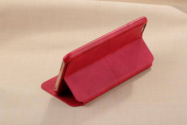 Phone Case PU Leather Flip Kickstand Slim Lightweight iPhone 6/6s Compatible