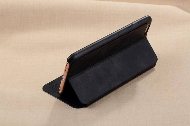 Phone Case PU Leather Flip Kickstand Slim Lightweight iPhone 6/6s Compatible