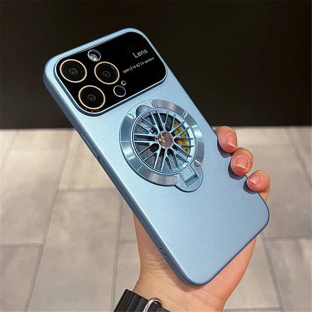 Phone Case Rotating Kickstand Raised Camera Protection