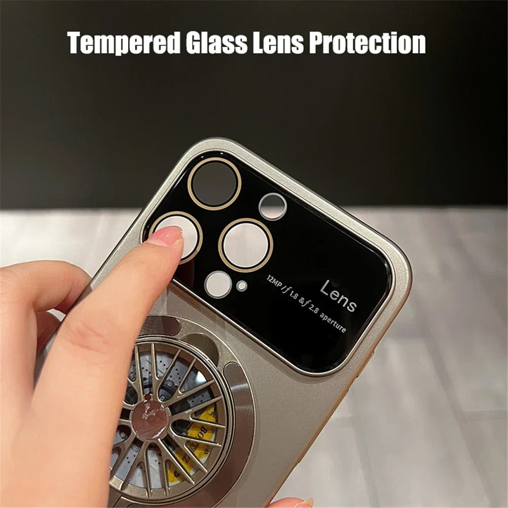 Phone Case Rotating Kickstand Raised Camera Protection
