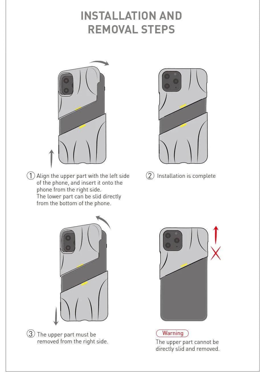 Phone Case Shockproof Graphene Heat Dissipation Stain-Resistant