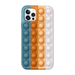Phone Case Silicone Pop-Up Bubbles Stress Relief