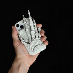 Phone Case Silicone Skeleton Grip & Built-In Stand