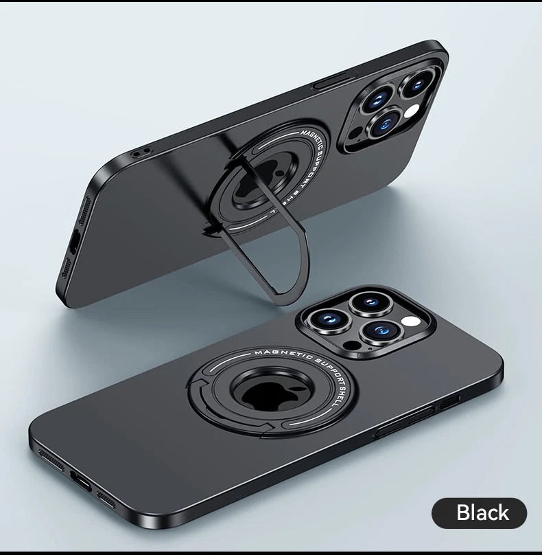 Phone Case Slim MagSafe Charging Built-In Stand Camera Protection
