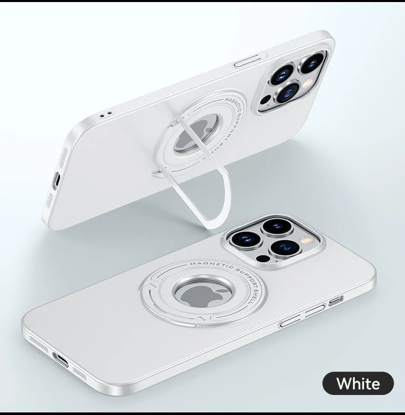 Phone Case Slim MagSafe Charging Built-In Stand Camera Protection