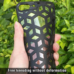 Phone Case Slim TPU Reflective Mirror Design