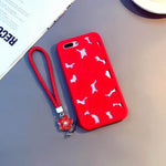 Phone Case Soft Silicone Rose Cutout iPhone 6/6s
