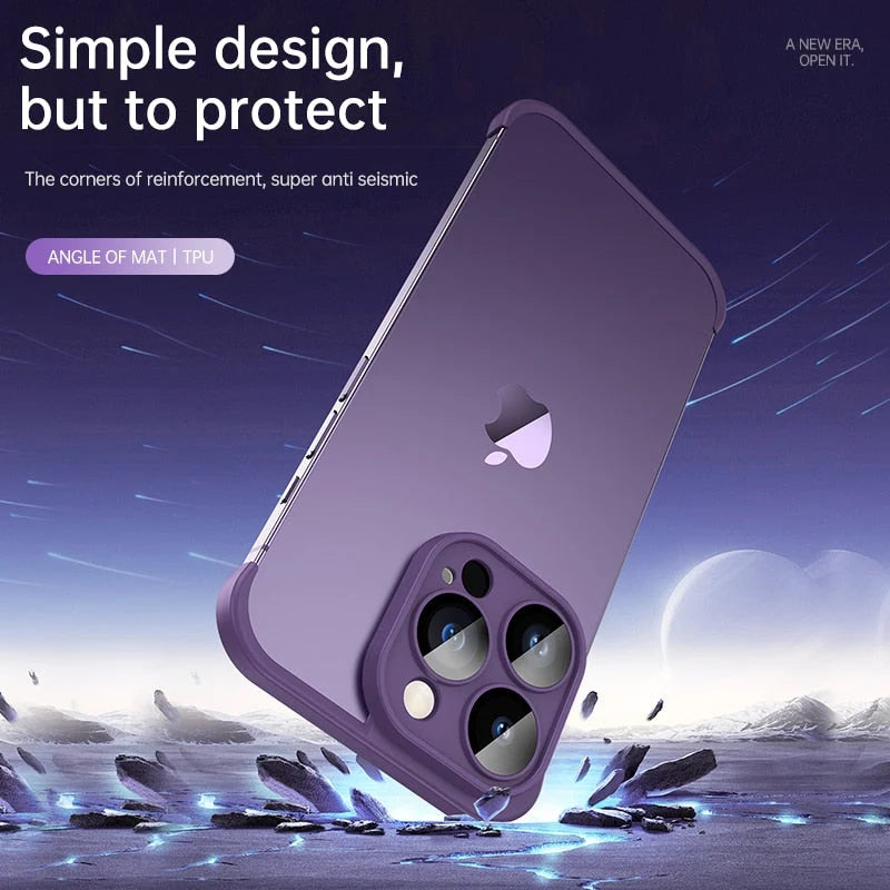 Phone Case Soft Silicone Shockproof Corner Protection Washable
