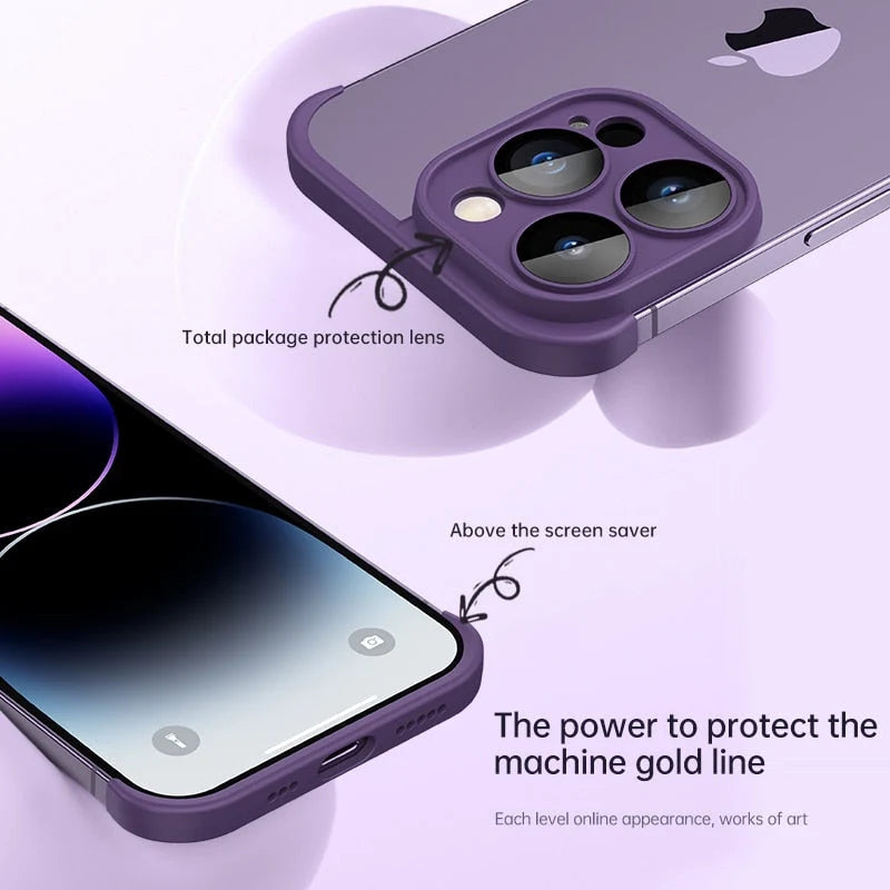 Phone Case Soft Silicone Shockproof Corner Protection Washable