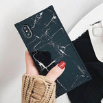 Phone Case Soft TPU Marble Print Shock-Resistant Protection