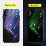 Phone Case Tempered Glass Luminous Patterned Design