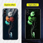 Phone Case Tempered Glass Luminous Patterned Design