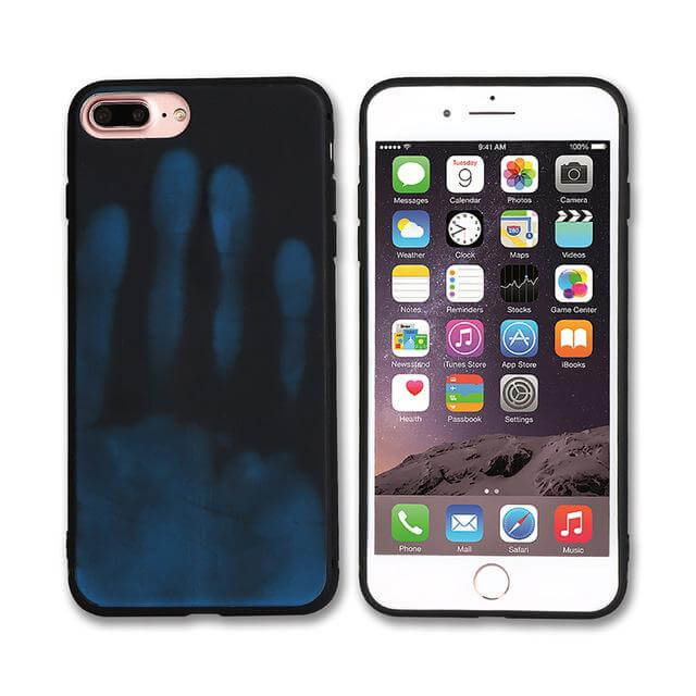 Phone Case Thermal Handprint Effect Scratch Protection