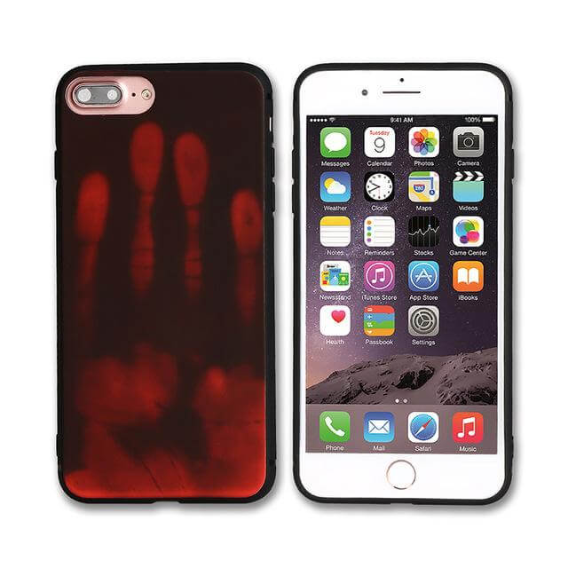 Phone Case Thermal Handprint Effect Scratch Protection