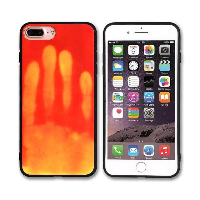 Phone Case Thermal Handprint Effect Scratch Protection