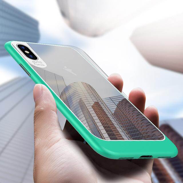 Phone Case Transparent Glossy Dirt-Resistant Full Coverage
